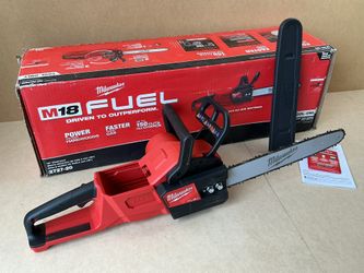 Milwaukee 2727-20 M18 FUEL 16 in. 18V Brushless Electric Battery Chainsaw (Tool-Only)