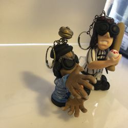 2 new custom key chain bob romeo medusa oakley display for Sale in