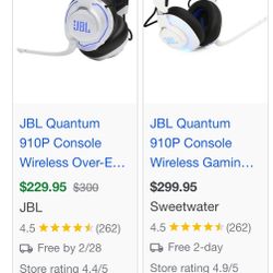 Brand New Jbl Gaming Headset 