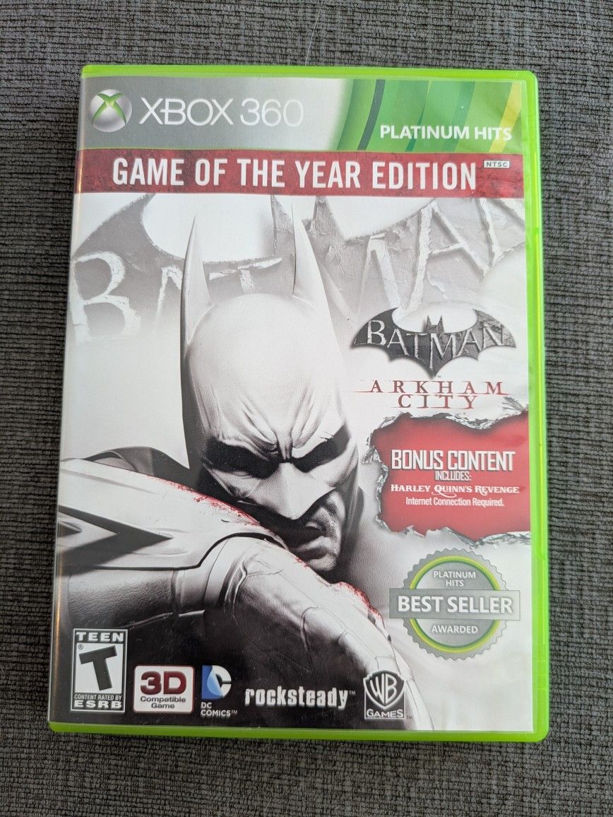 Batman Arkham City GOTY Edition - Xbox 360