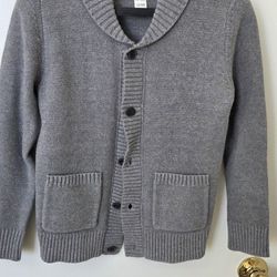Boys Dress Sweater Size 12 Grey