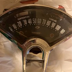 Instrument Cluster 56 Chevrolet 
