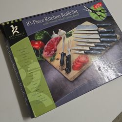 10-Piece Kitchen Knife Set