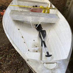 12 Foot Flat bottom aluminum boat