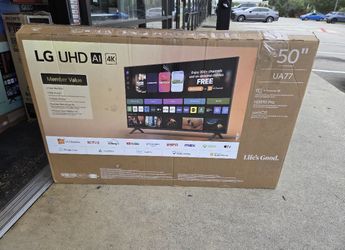 MV 50ua77 50” Lg smart 4k led Uhd tv 