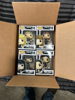 Metallica Funko Pop Figure Complete Set