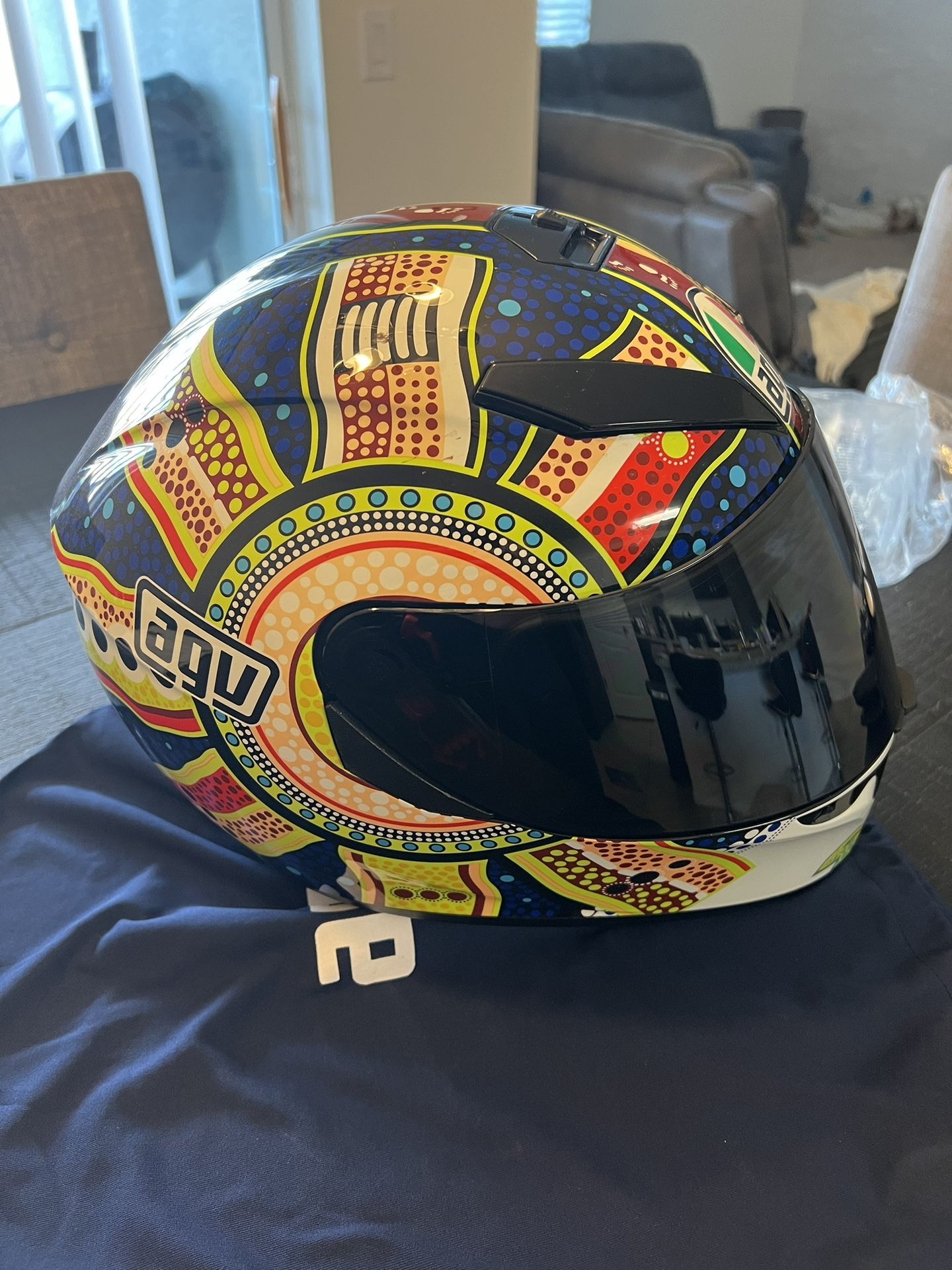 AGV helmet. 