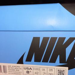 jordan 1 university blues 8n a half