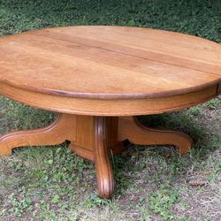 Antique Oak Coffee Table 