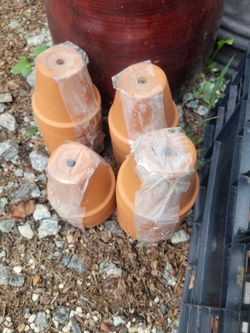 Lots of flowerpots and more!