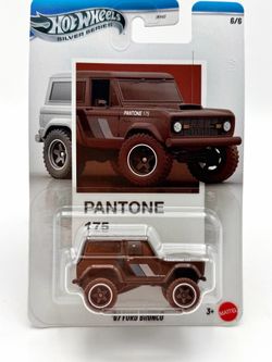 Hot Wheels Silver Series 1:64 Scale Diecast Model - ‘67 Ford Bronco (Pantone 175)