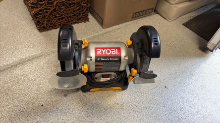 Ryobi 6” Bench Grinder hardly used
