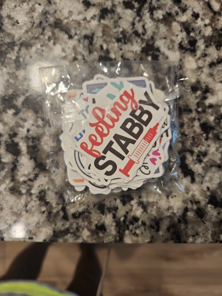 Fifty two pieces Doctor and a nurse stickers
