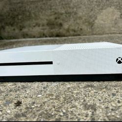 Sunset White Microsoft Xbox One S 500GB 1681 Console ONLY - Tested & Working
