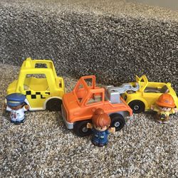 Fisher Price Little People Small Vehicle Set