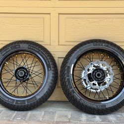 Suzuki Excel Supermoto Wheel Set 