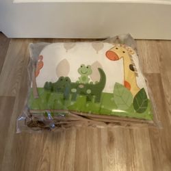 Animal Print Crib Border Cushions