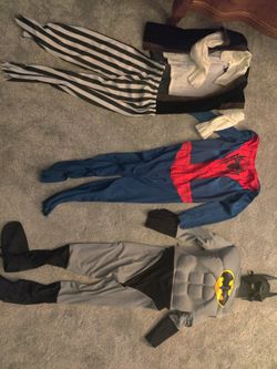Batman, Spiderman And Pirate Costume 