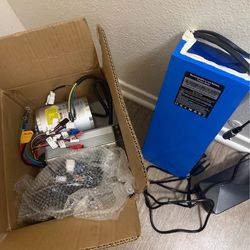 72v motor kit and battery