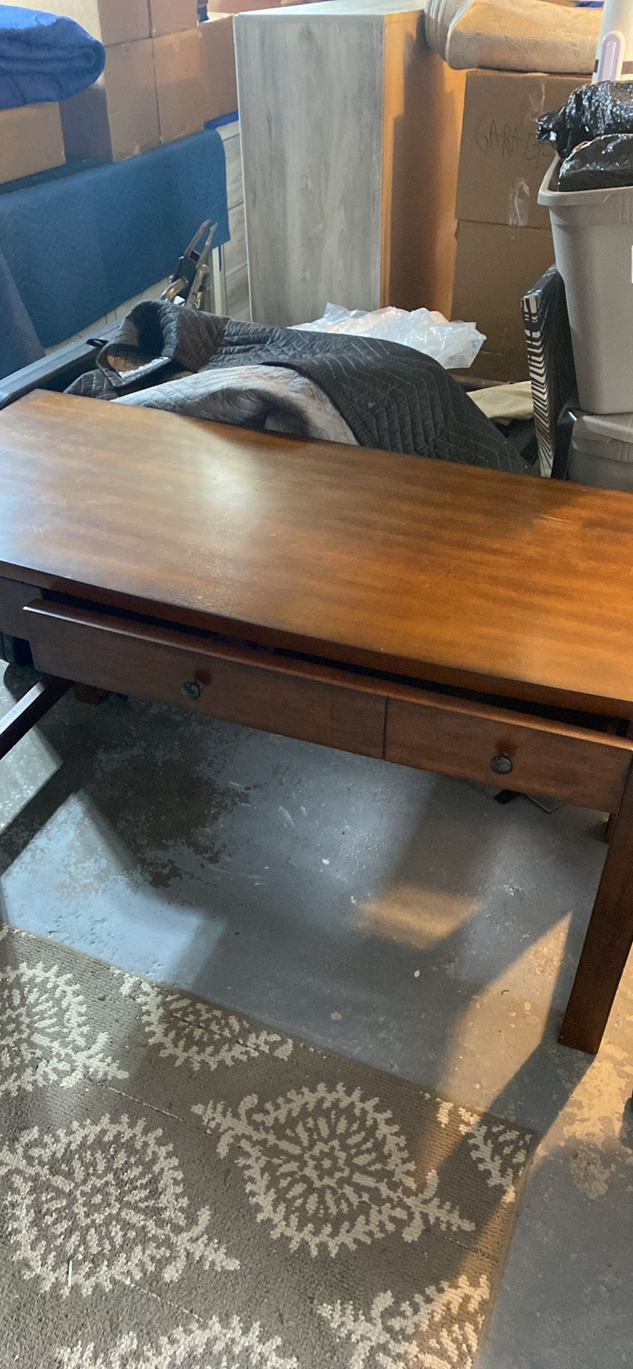 Desk With Drawers
