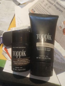 Toppik Hair Building Fibers and Hair Fattner