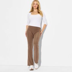 NEW - Women's ButterBliss Flare Leggings - Wild Fable Small Espresso