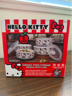 Hello Kitty Ceramic Tupperware