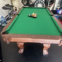 Pool Table W/ Balls