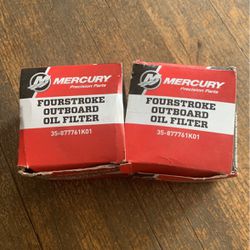2 Brand New Mercury Verado Oil Filters 