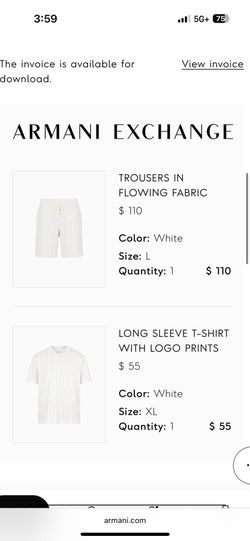 Armani Exchange Set