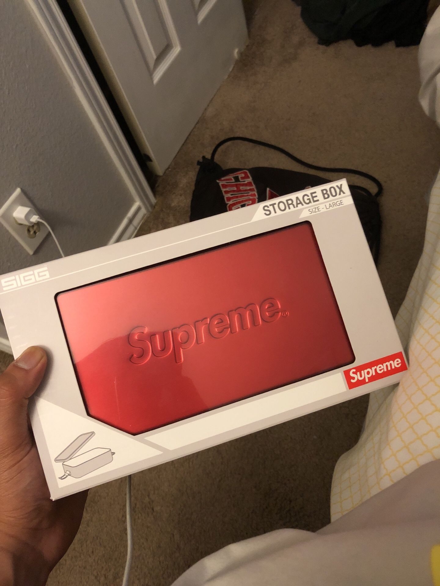 Okinawa Prefecture Supreme Sigg Metal Box Supreme Storage Box