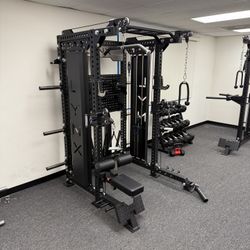 PRO 2-1 Ultimate Half Rack Functional Trainer/Gym Equipment/ Home Gym/ Fitness/ FREE DELIVERY 🚚  