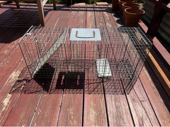32 Inch Live Animal Trap - Specialized for Raccoons, Opossums, Groundhogs, Skunks, Feral Cats, Squirrels