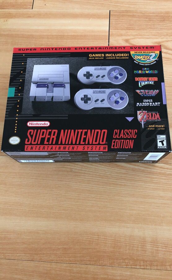 Super NES classic brand new