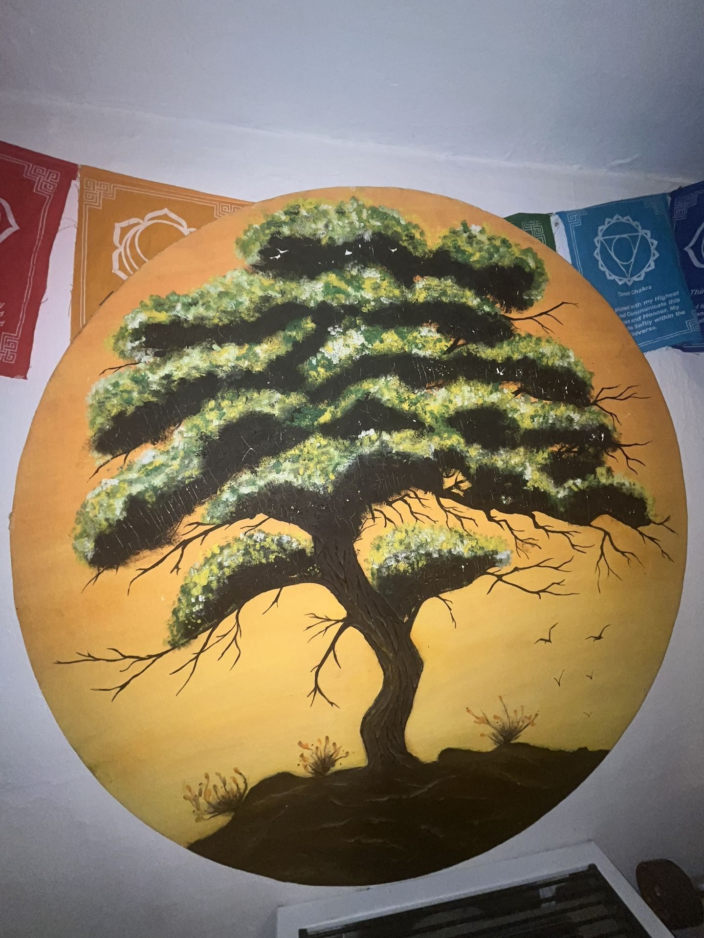Huge Tree Of Life Oil Painting