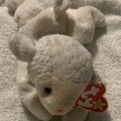 Original TY Beanie 1996 Fleece the Lamb 