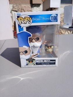 Funko POP! Merlin with Archimedes
