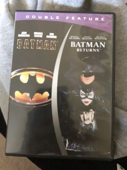 Double movie Batman DVD