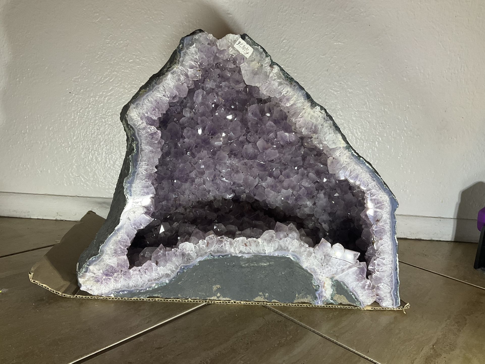 Huge Amethyst Geode 