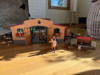 Horse Stable set