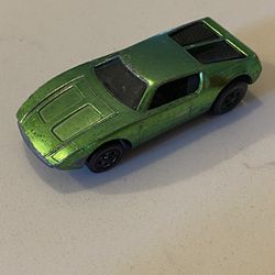 Vintage Hot Wheels AMX/2 Diecast Car 1970 Green Redline USA Mattel Collector