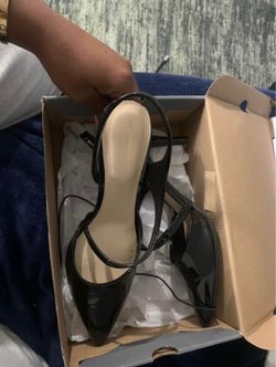 liz claiborne black heels (O.B.O)