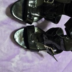 Black High Heels - Size 8 - Worn Once