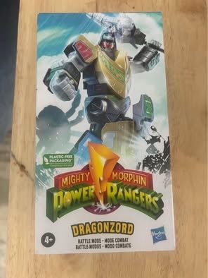 mighty morphin power rangers dragonzord action figure