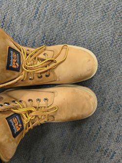 Steel toe shoes timberland 10.5