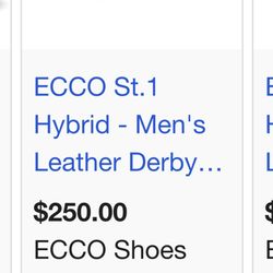 Ecco S.T.1 Shoes
