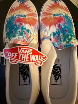 New vans tie dye women’s 9