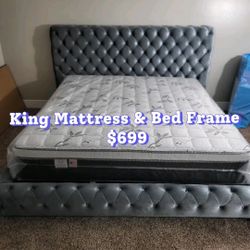 King Mattress And Bed Frame