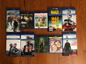 Blu-ray for sale…slipcover…Tom Cruise, Liam Neeson, Denzel, more -
