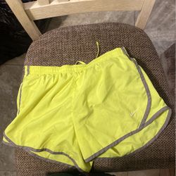 Neon Nike Workout Shorts 